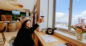 北前ワインで能登支援 / 朝里川温泉